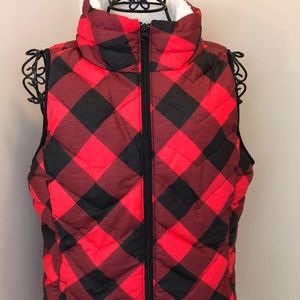 Authentic American Heritage Black & Red Vest Large
